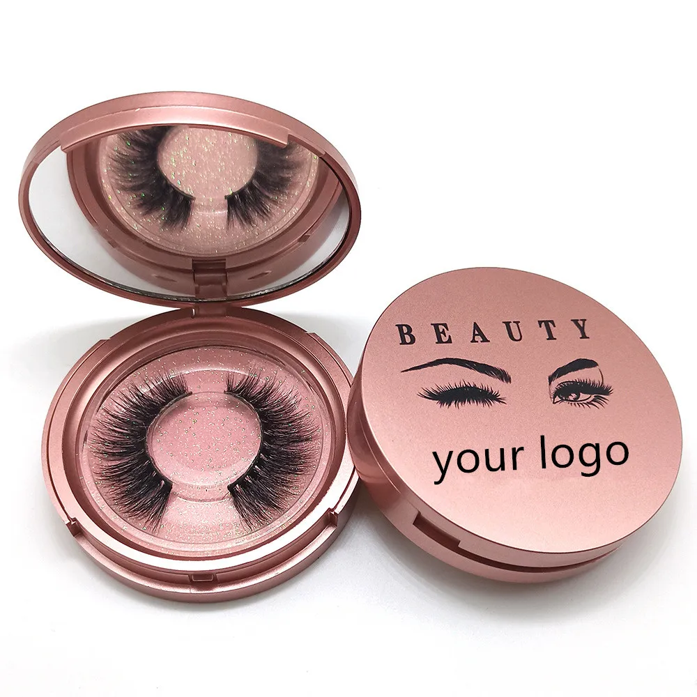 

Newest Style 25mm eyelash packaging box custom your own brand empty lashes box false eyelashes packaging box