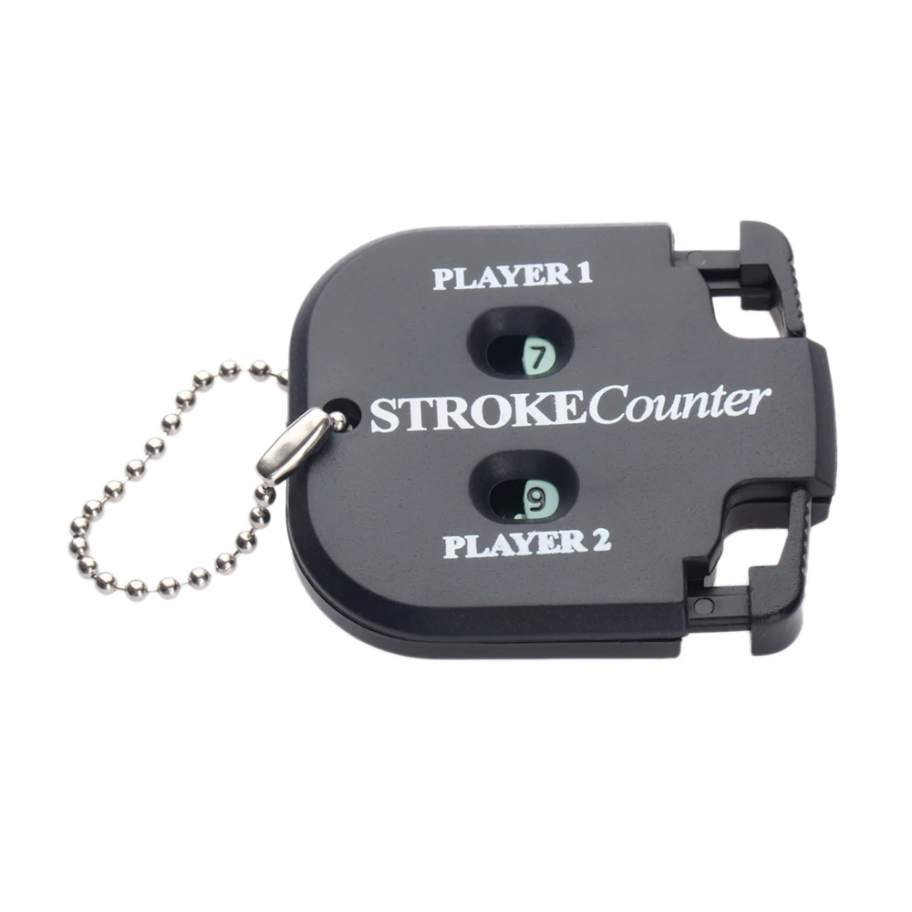 

Golf Shot Count Stroke Putt Score Counter Compteur Two Digits Scoring Keeper With Key Chain Golf Training Aids Golf Accessories