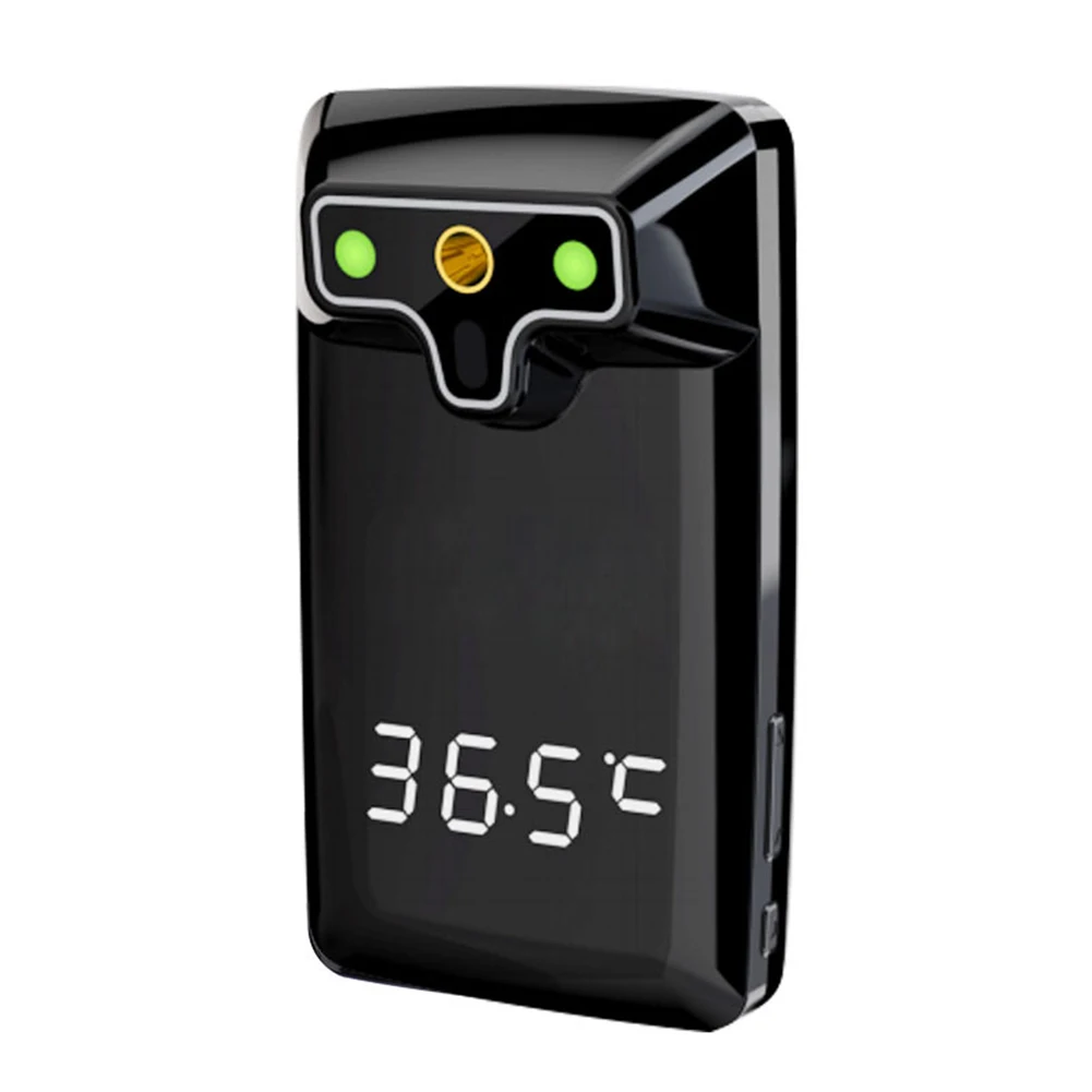 

Handheld Voice Broadcast Wall Mounted Infrared Sensor Digital Thermometer Magnetic Office Fever Alarm School LED Display Backlit