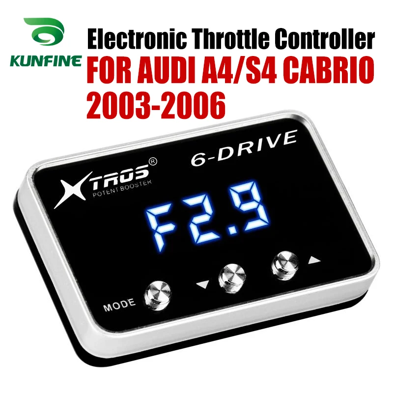 

Автомобильный Электронный регулятор дроссельной заслонки, усилитель акселератора для AUDI A4/S4 CABRIO 2003-2006, аксессуары для тюнинга деталей