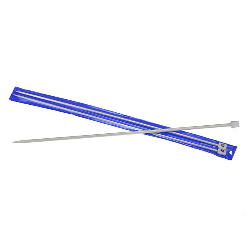 Набор вязальных швов 22 шт 3,0 мм-10,0 мм 35 см прямой одноточечный свитер из нержавеющей стали шарф крючки для игл для вязания