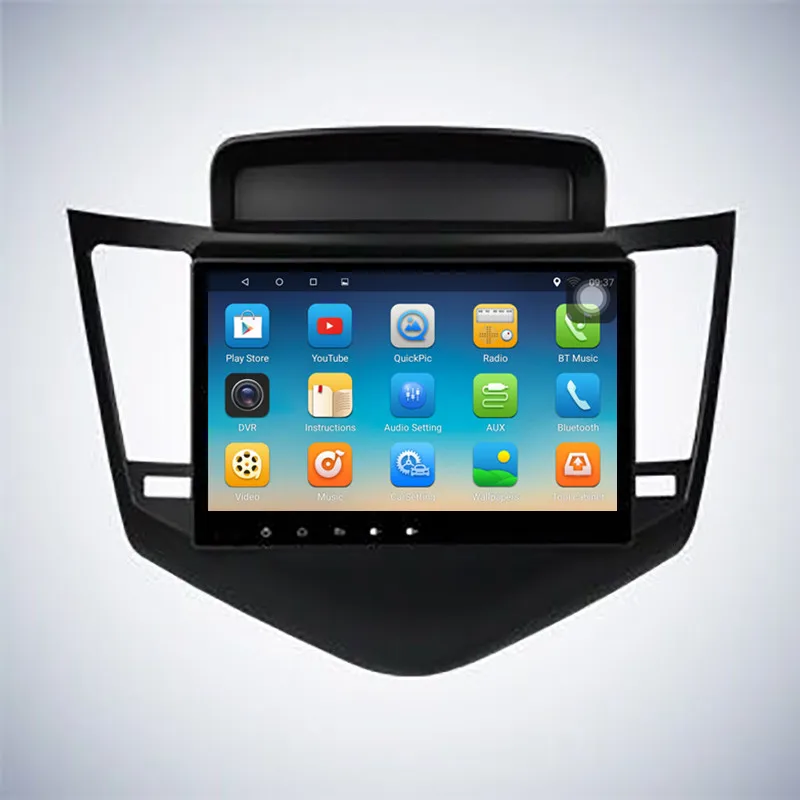 Автомобильный мультимедийный плеер ChoGath четырехъядерный процессор 9 дюймов Android 0