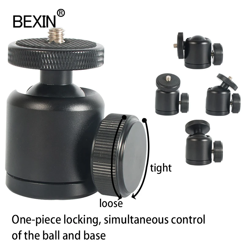BEXIN 360 градусов вращающийся зеркальный фотоаппарат Камера штатива Gimbal адаптер