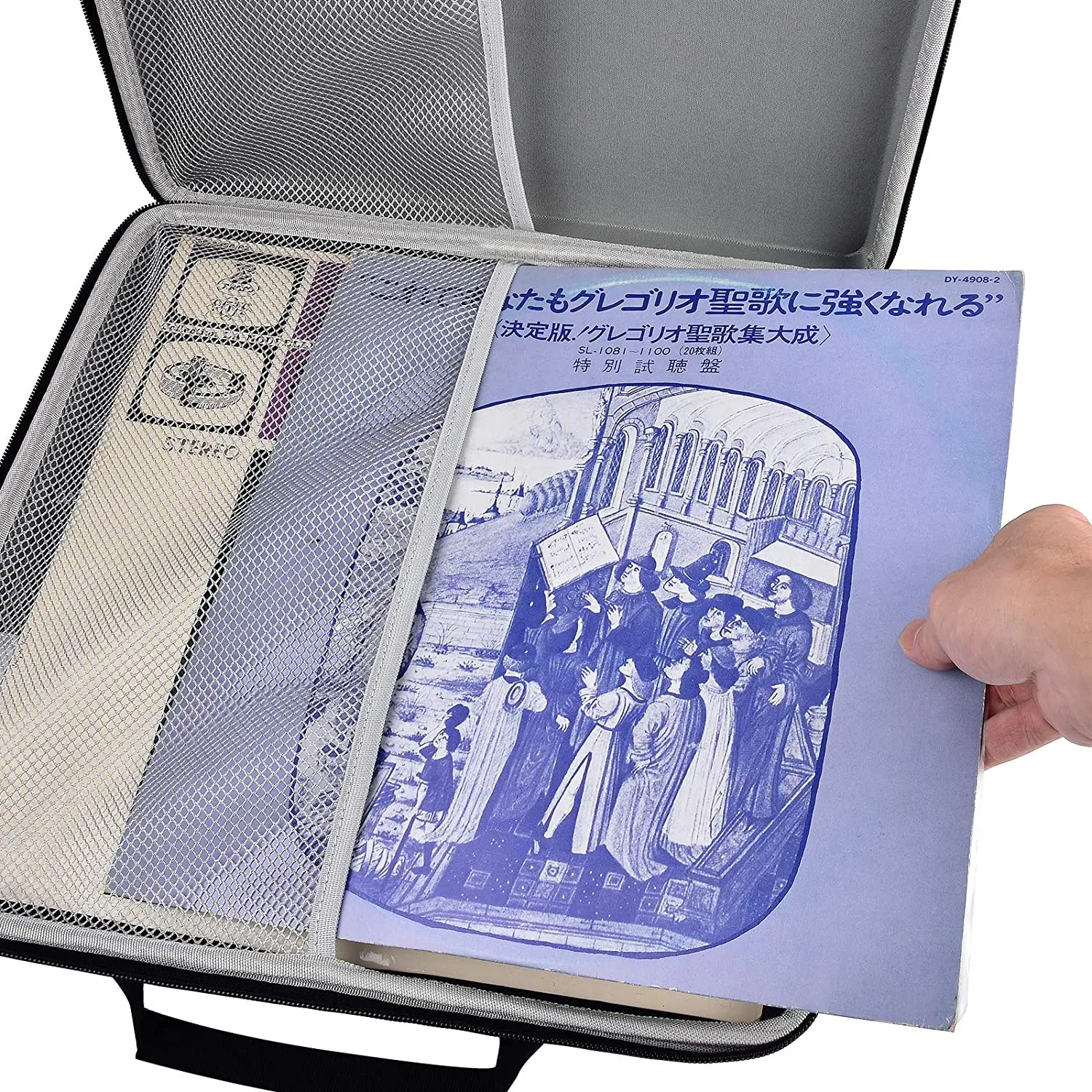 Чехол для хранения виниловых пластинок портативный держатель винтажных