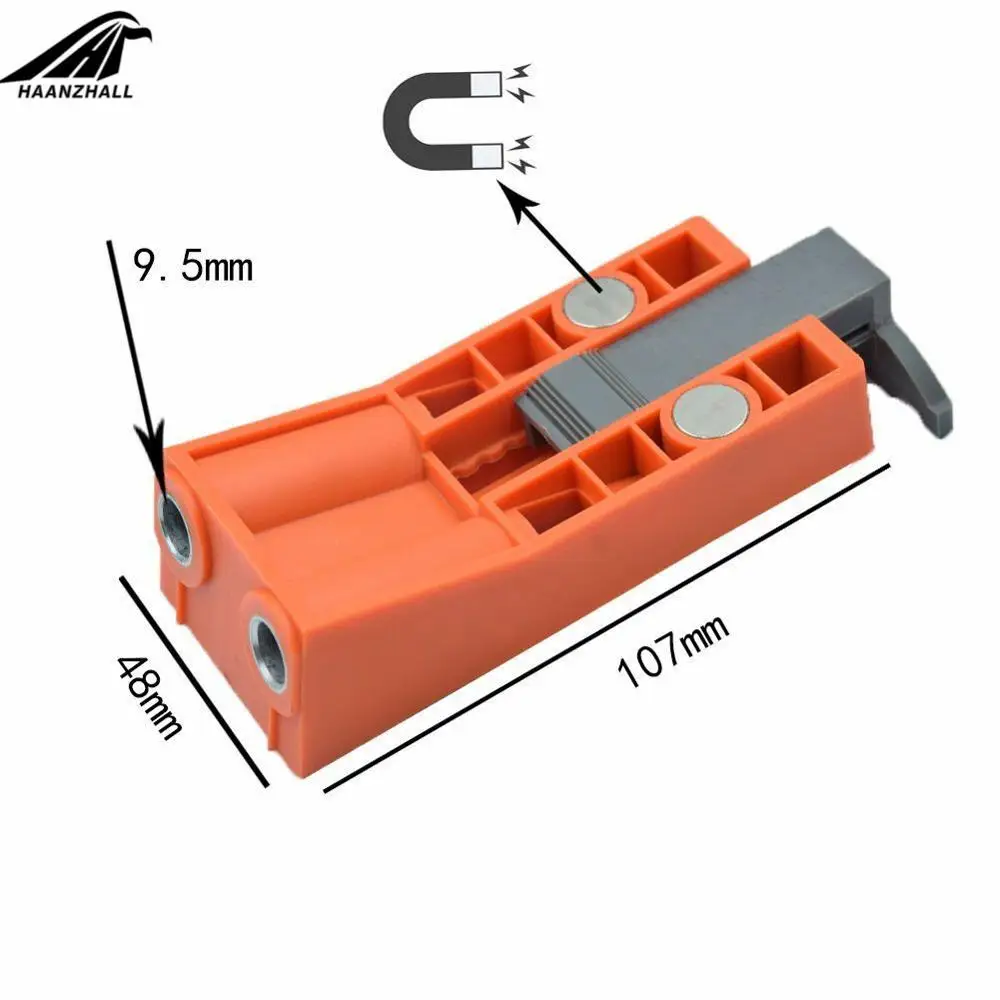 Набор кондукторов для сверления отверстий 9 5 мм с магнитом | Инструменты
