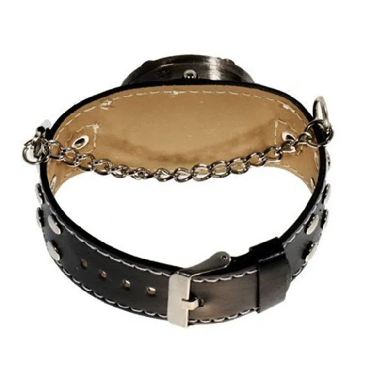 2020 мужские спортивные часы модные стимпанк череп раскладушка креативные