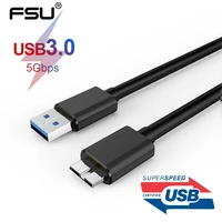 fsu usb 3 0 micro b cable hard disk ssd cable data transfer fast charger cord for hard drive samsung usb 3 0 micro b data cord