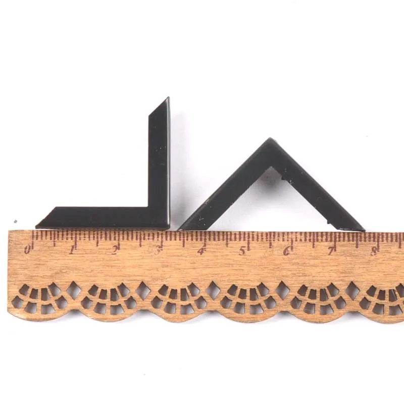 Черный тон узкий ободок альбом Скрапбукинг Альбомы меню Угловые протекторы