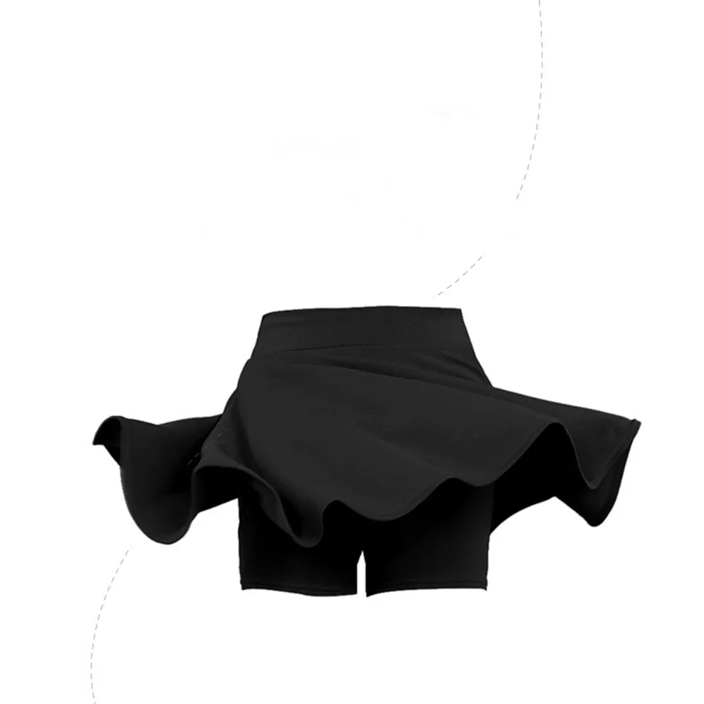 

High Waist Pleated Skirt Female Summer Short Skirt Female Spring Half Skirt High Waist Cute Sexy Student Sutfit