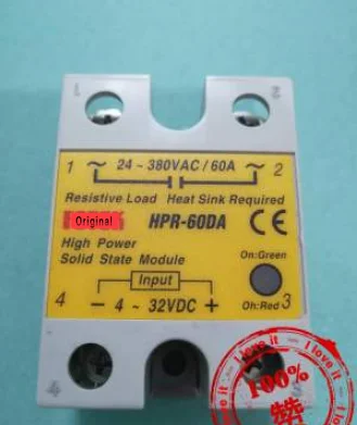 

HPR-60DA HPR-80DA HPR-100DA HPR-60DA-H HPR-80DA-H однофазный высокомощный твердотельный модуль 100% оригинальный новый