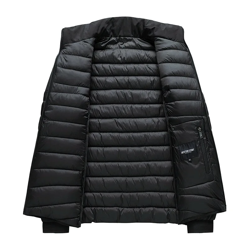 Men's Winter Jacket Stand Collar Cotton Down Jacket Men Parkas Men's Coat Warm Parkas Casual Jackets for Men