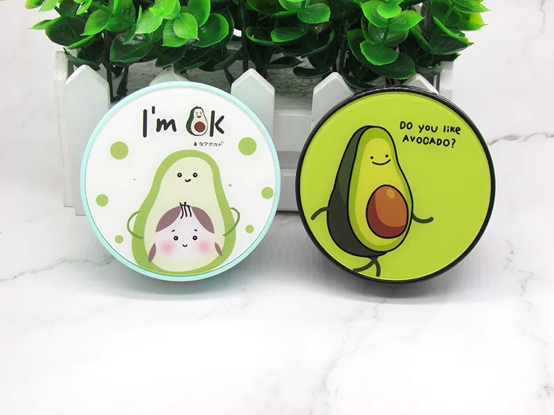 4 цвета авокадо кейс для контактных линз контейнер очиститель объектива зеркало