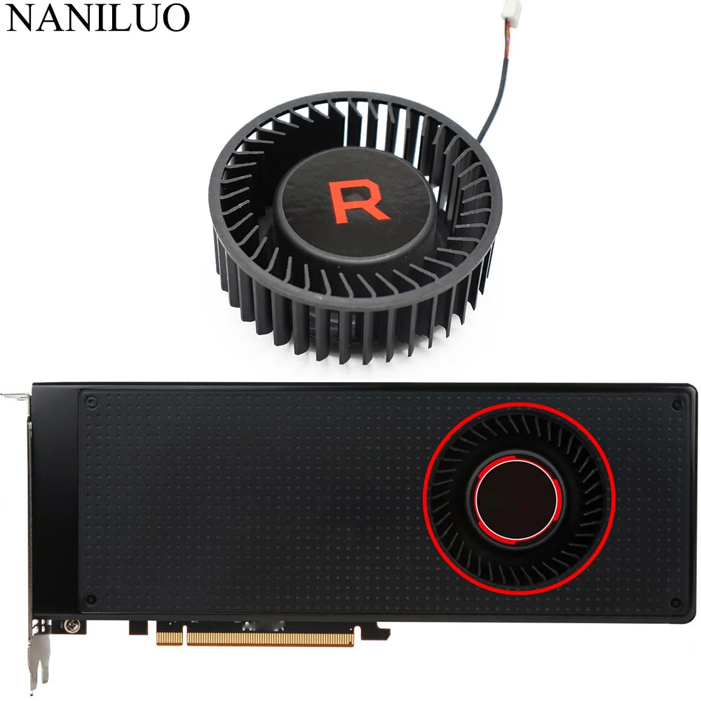VEGA64 56 вентилятор охлаждения для MSI Radeon RX Vega64 VEGA56 8GB AERO OC игровой Вентилятор |