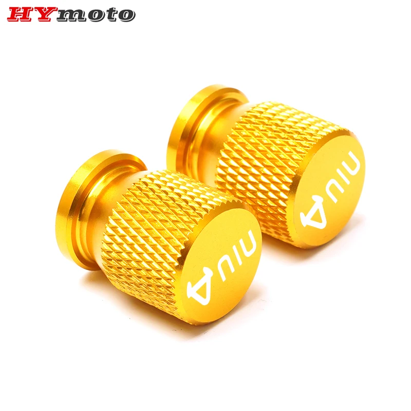 

Newest Motorcycle Tyre Valve CNC Aluminum Tire Air Port Stem Cover Cap Accessories For NIU M1 M+ N1S NGT N1 U1 U+ US U+a U+b UQI
