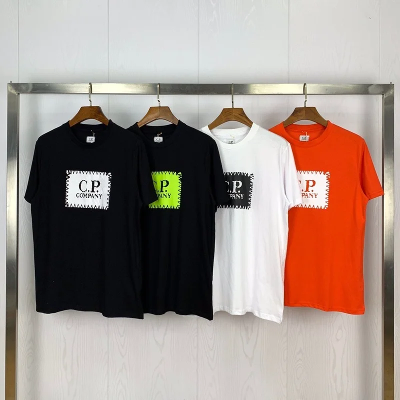 

2021 cp Cotton Short Sleeve T-shirt Men and Women 1:1 high copy