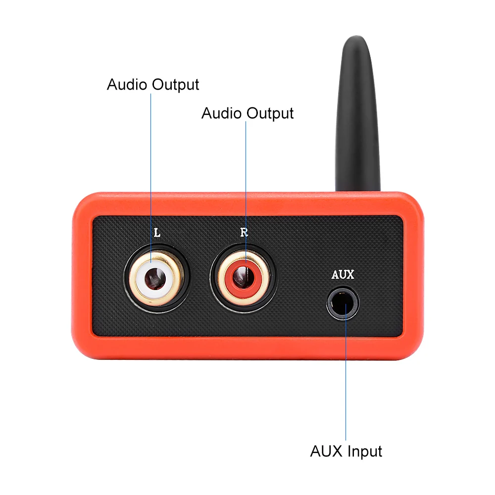 Аудиоприемник AIYIMA Bluetooth 5 0 Hi Fi аудио конвертер усилитель динамика автомобильный