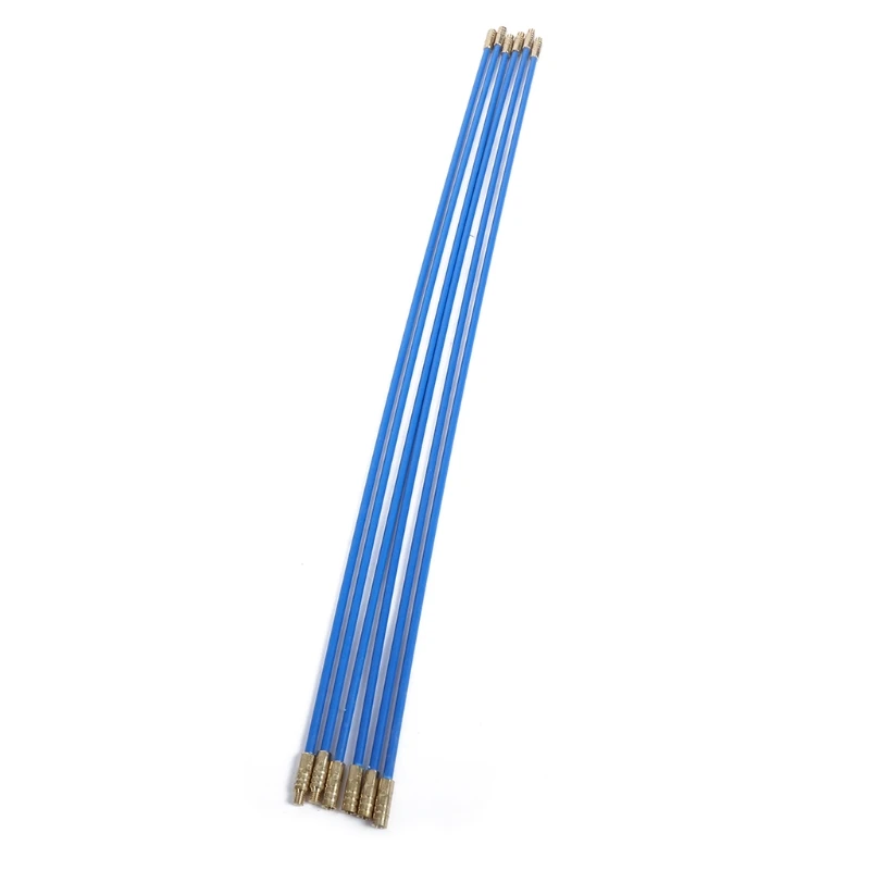 

10pcs Fish Tape Kit Fiberglass Wire Cable Electrical Push Puller Wire Cable