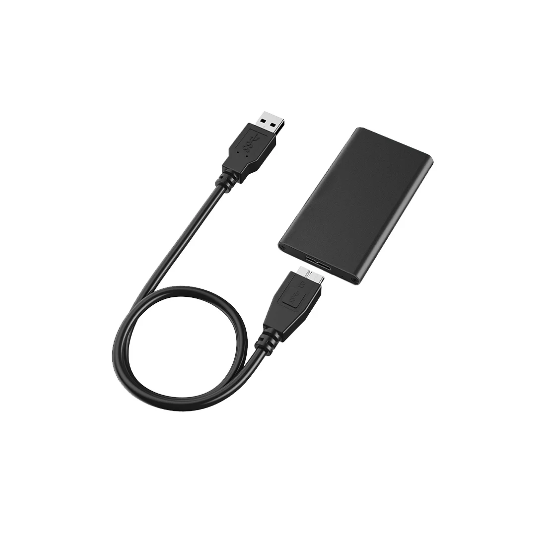 XT-XINTE External Enclosure Hard Drive Mini mSATA to USB 3.0 HDD Hard Drive Adapter Case For mSATA SSD Case Box