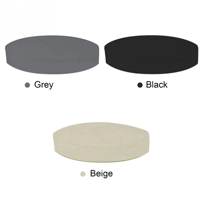 

Outdoor SPA Hot Tub Cover Swimming Pool Round Dust Cover Heavy Duty Polyester Waterproof Cover Swimming Pool Accessories