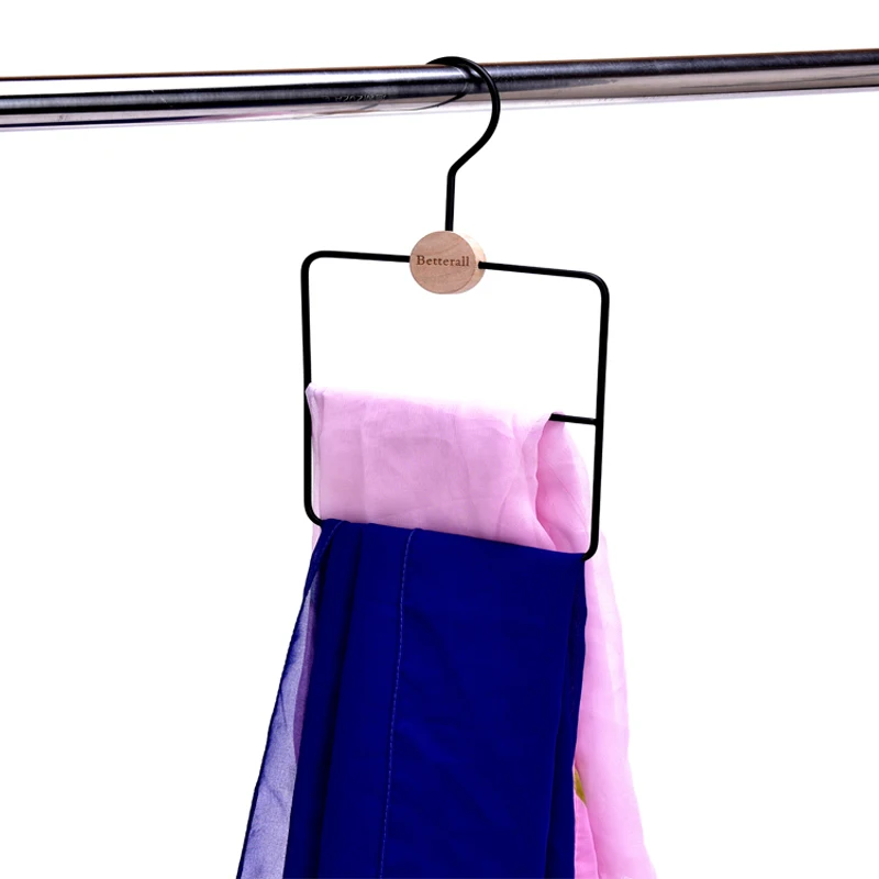 1/3 шт. хранения журнала Вешалка дома организовать железная вешалка для мужчин