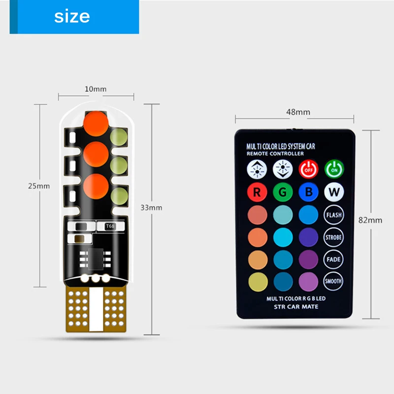 2 шт. 12 В светодиодный аварийный стробоскоп сигнальные огни мигасветильник свет