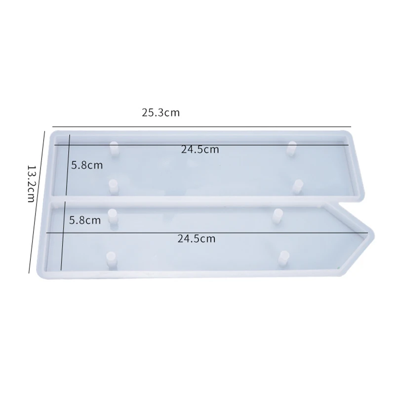 

DIY Resin Crystal Epoxy Door Number Plate Mold Indicator Signs Welcomes Hanging Tags Doorplate Casting Silicone Mould