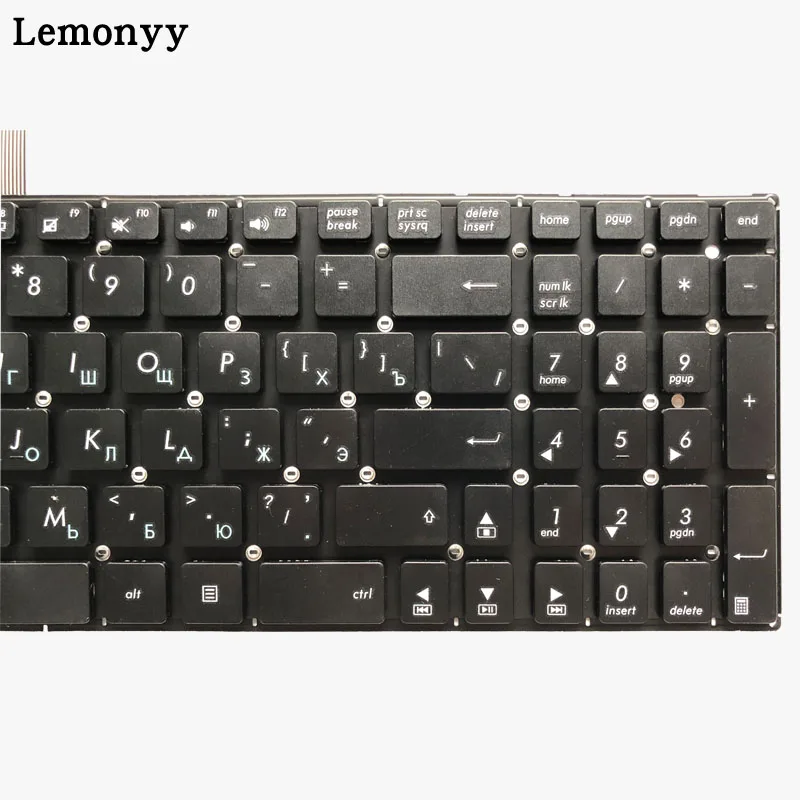 Русская клавиатура для ноутбука Asus X550 X550C X501 X502 K550 A550 Y581 X550V X552C X550VC F501 F501A F501U Y582 S550 D552C ноутбук RU