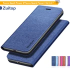 Флип-чехол под дерево для Tecno Spark Power 2, чехол-бумажник для Tecno Spark Power 2 Air LC 7, мягкая задняя крышка