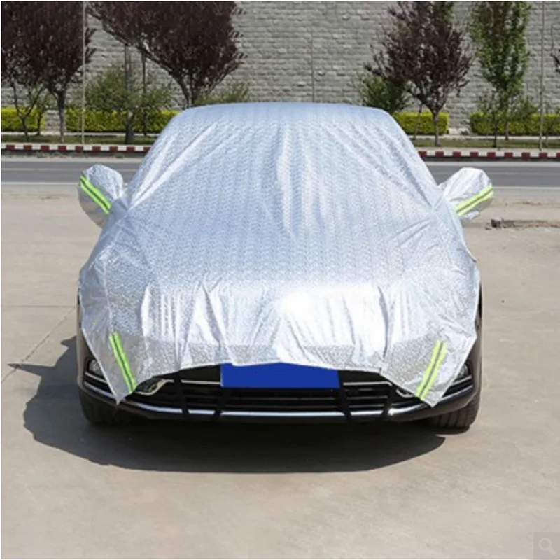

Universal Thick Car Cover Car Sets Protective Sleeve Sun Protection, Rainproof, Winter Insulation