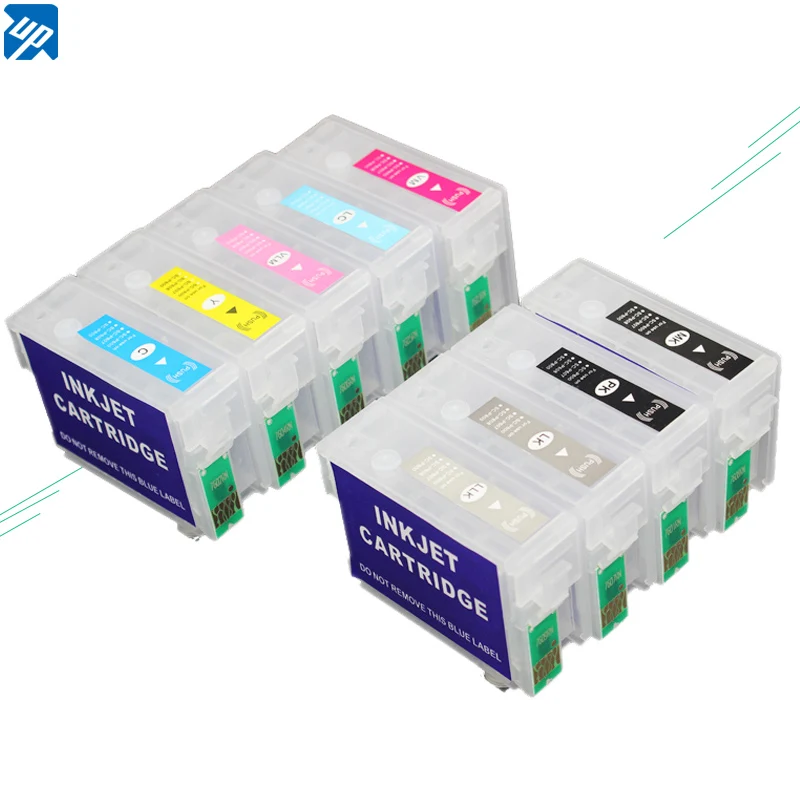 2 комплекта многоразовых чернильных картриджей для Epson P600 surecolor Surecolor SC принтера с