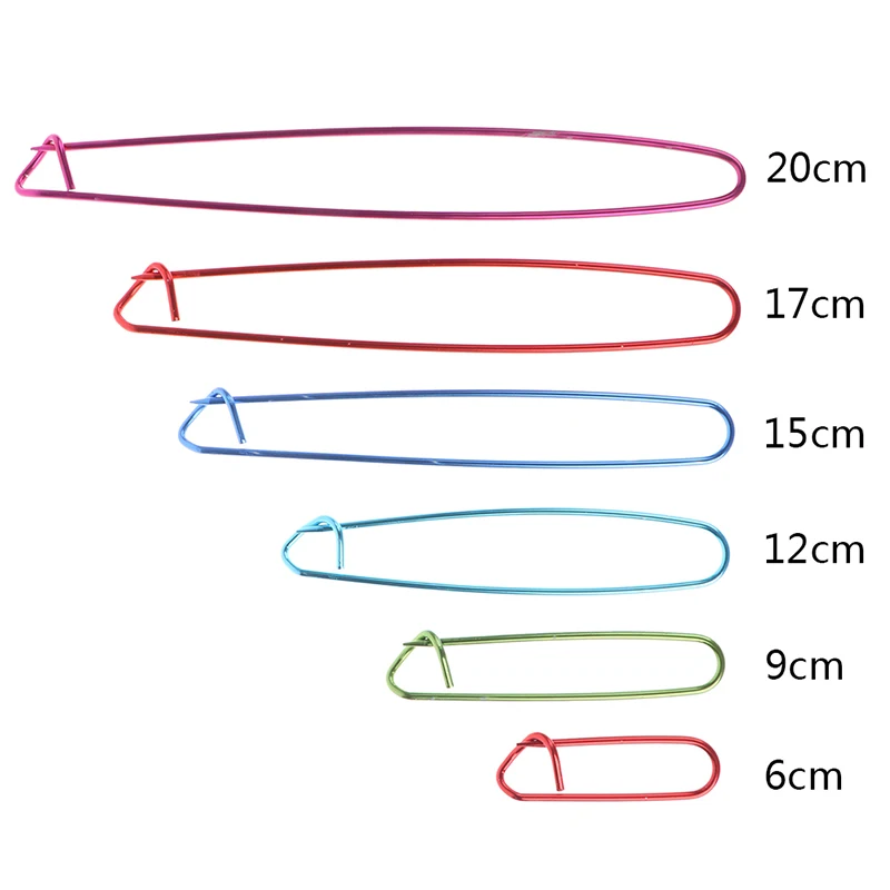 6 шт. держатель для маркера зажим иглы безопасные булавки вязания крючком