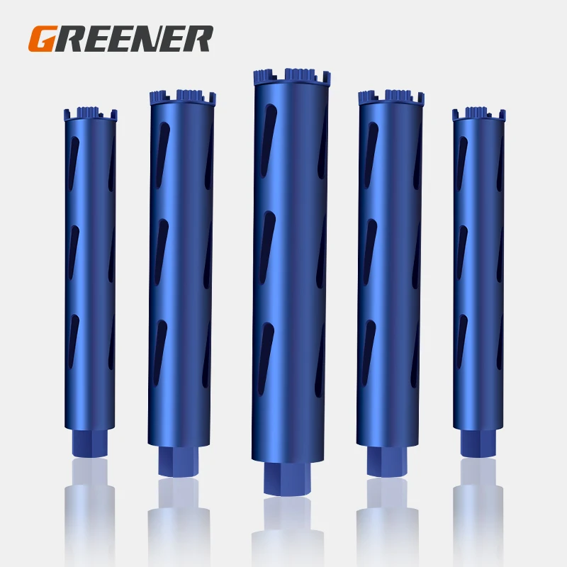 Greener Opener Drill Bit Wall Perforator Diamond Dry Drill Bit Hole Drill Hood Air Conditioning Concrete Drill Hand Tools