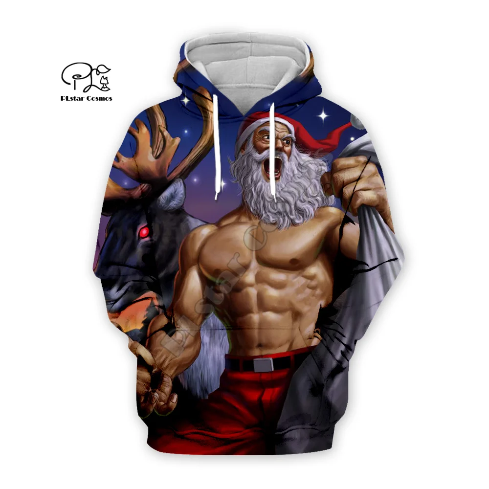 

PLstar Cosmos Santa Claus Christmas Xmas Jesus Birthday Harajuku Tracksuit 3DPrint Men/Women Funny Cartoon Pullover Hoodies A18