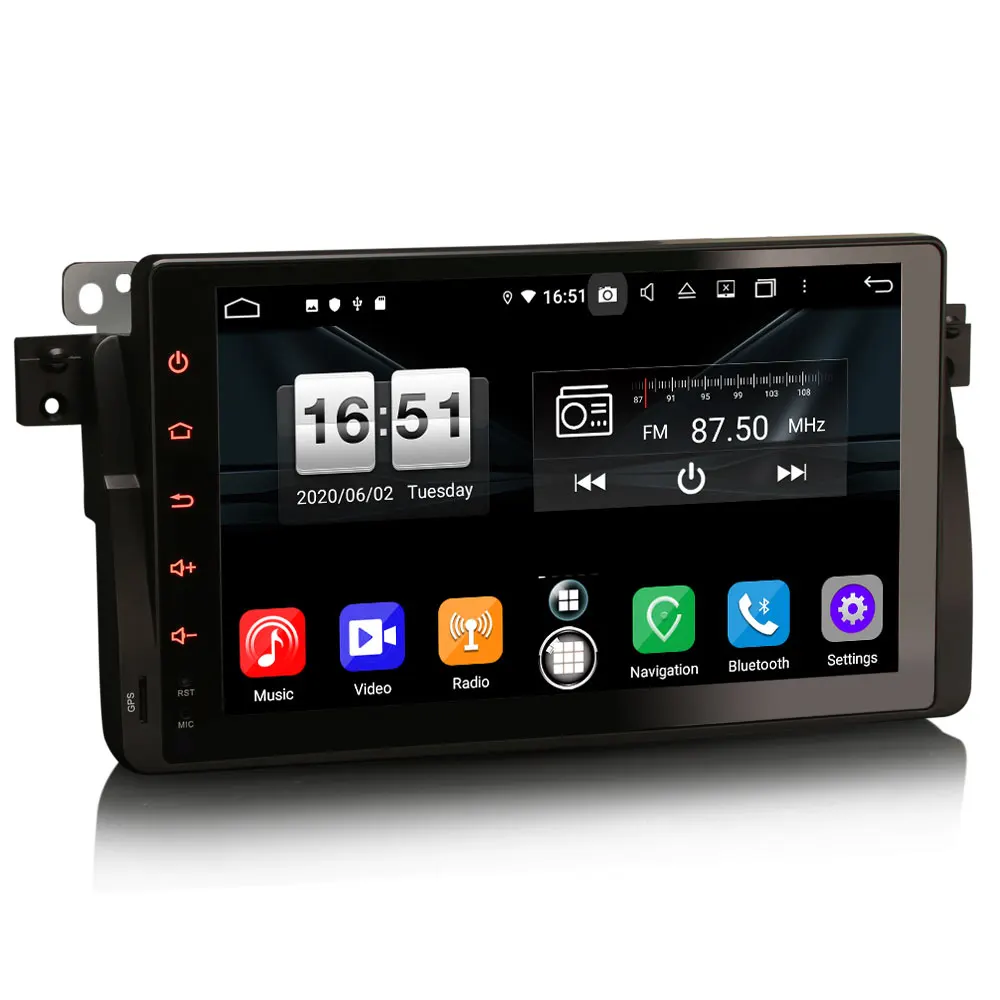 9 &quotAndroid 10 0 OS автомобильный мультимедийный GPS радио системный плеер для MG ZT 2001-2005 с