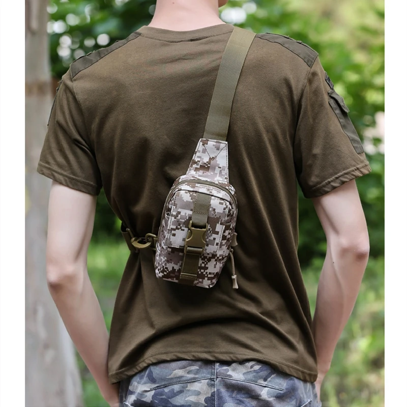 Новейшая мужская сумка на плечо легкая многофункциональная однотонная