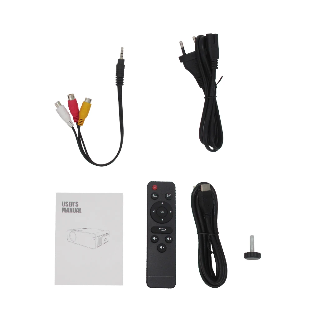 

720P HD Mini Portable LED Projector 1280*720 Native Resolution WiFi Android Video Projector Dolby Beamer TD90 for Home Theater