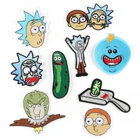 cartoon embroidery cloth stickers anime characters cucumber patch stickers high end clothing shoes hats bags and accessories