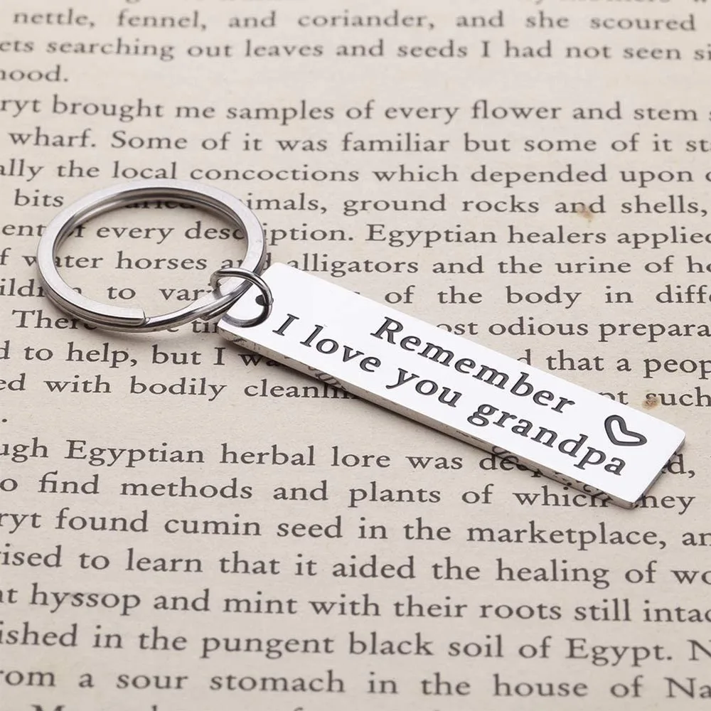 Подарок на день отца брелок-дедушка подарок рождения дедушке от внучки внука