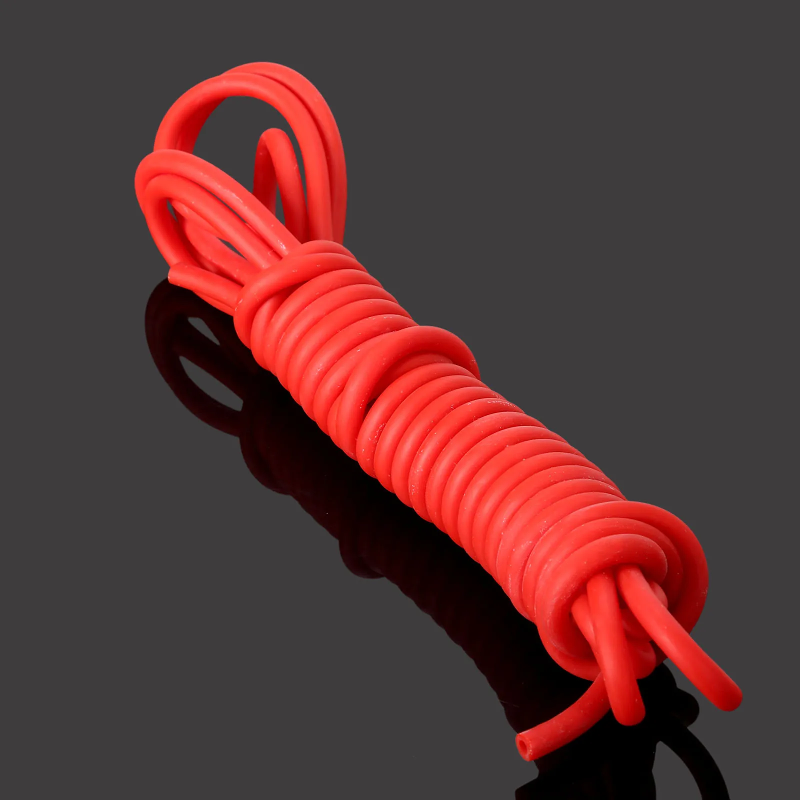 Красный Прочный 3060 натуральный латекс эластичный Запчасти резинкой трубки