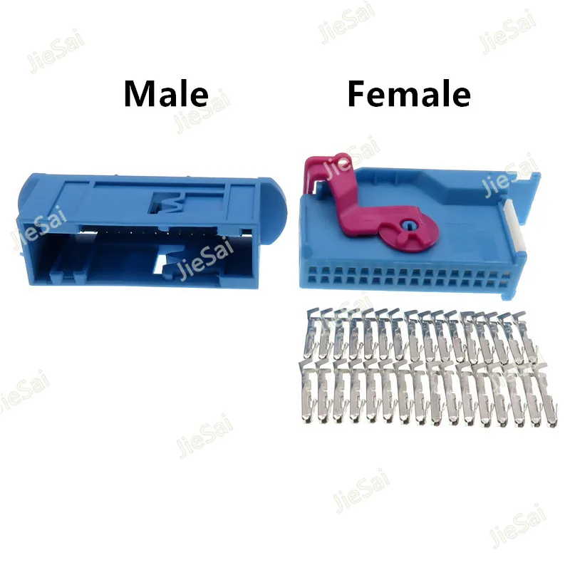 32 Pin ECU Автомобильный штекер Женский 1719057-2 1719058-2 Tyco Amp TE подключение авто разъем автомобиля