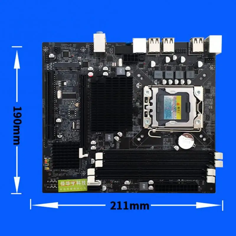 Материнская плата X58 LGA1366 4 канала DDR3 материнская REG ECC ATX для Intel I7 Xeon|Материнские