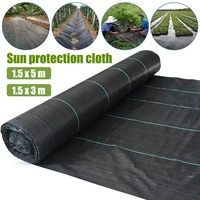 agricultural anti grass cloth farm oriented weed barrier mat black plastic mulch thicker orchard garden weed control fabric