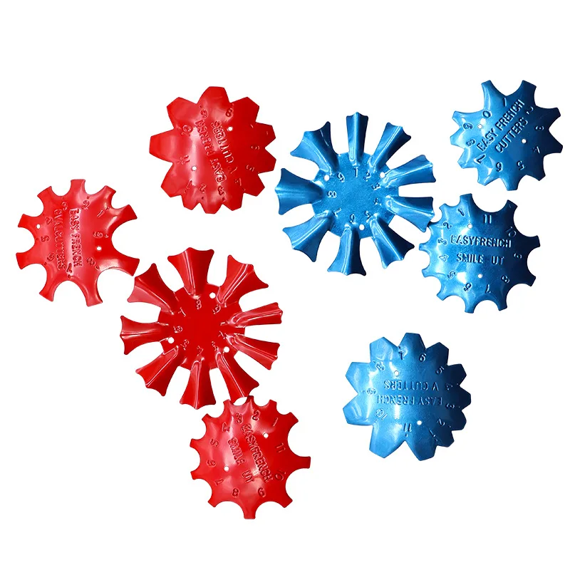 Легко французский дизайн ногтей Улыбка линия акриловый гель резка инструмент