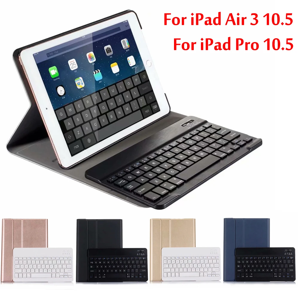 Чехол для iPad Pro 10,5 магнитно-съемный ABS Bluetooth клавиатура портфель чехол-книжка для iPad Air 3 10,5
