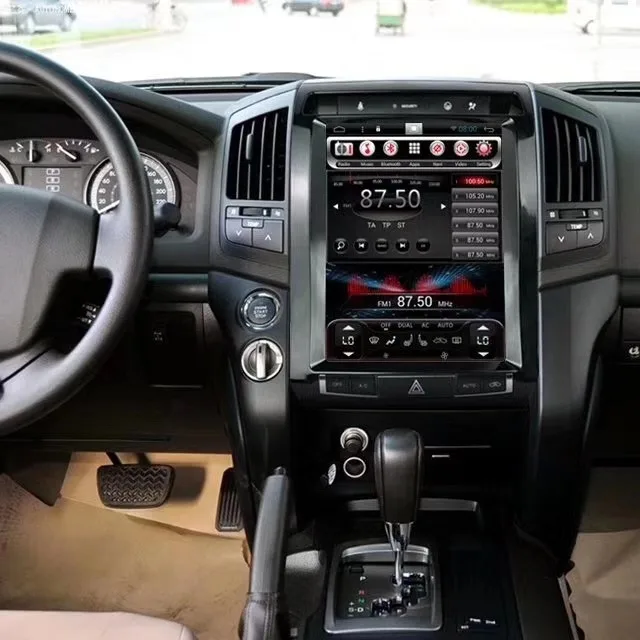 Ips 2 грамма 12,1 дюймов Android 6,01 автомобильный аудио для Toyota Land Cruiser 200 Landcruiser головное устройство стерео видео gps Navi монитор медиа