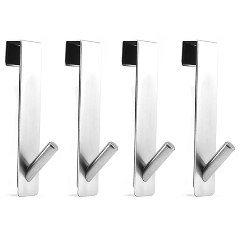 

Дверные Крючки для душа, крючки над дверью для ванной комнаты, Безрамная стеклянная дверь для душа, крючки для полотенец, вешалка для полоте...