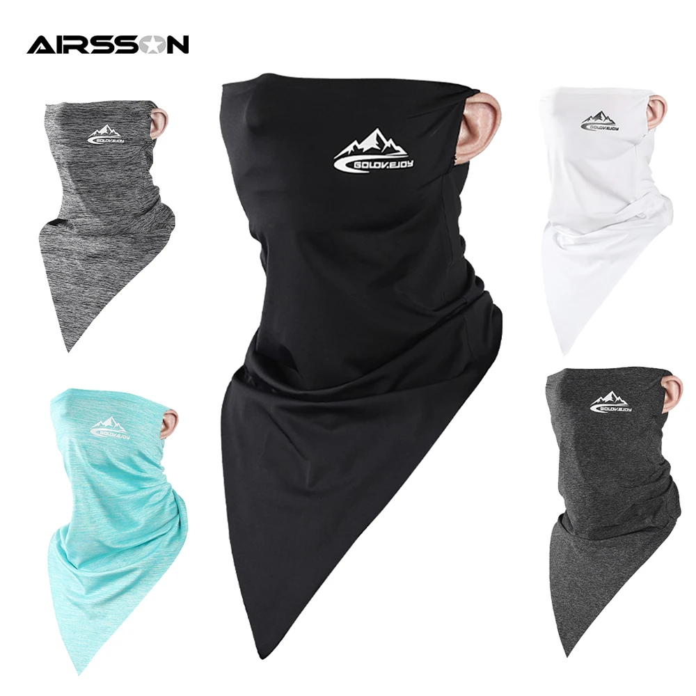 Летняя велосипедная маска для лица дышащий Быстросохнущий шарф верховой езды