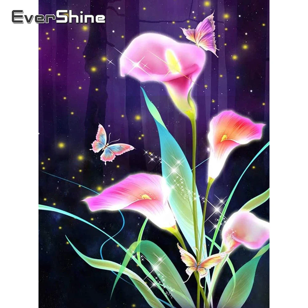 

Алмазная живопись EverShine 5D с изображением Утренней славы, алмазная вышивка, полноразмерная мозаика с изображением пейзажа Стразы «сделай сам», Цветочный Декор для дома