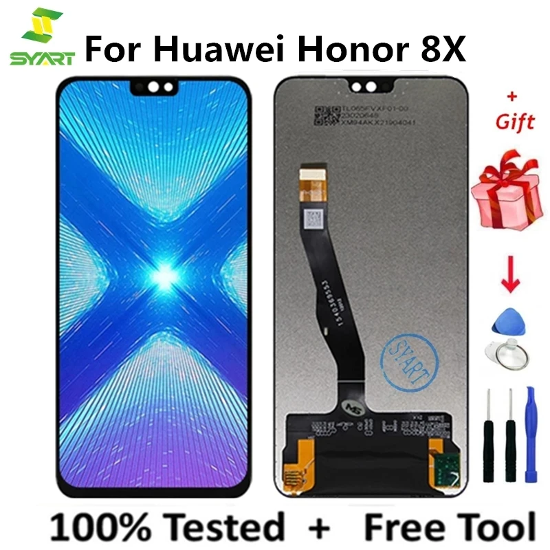 ЖК-экран для Huawei Honor 8X ЖК-дисплей сенсорный экран дигитайзер сборка Замена |