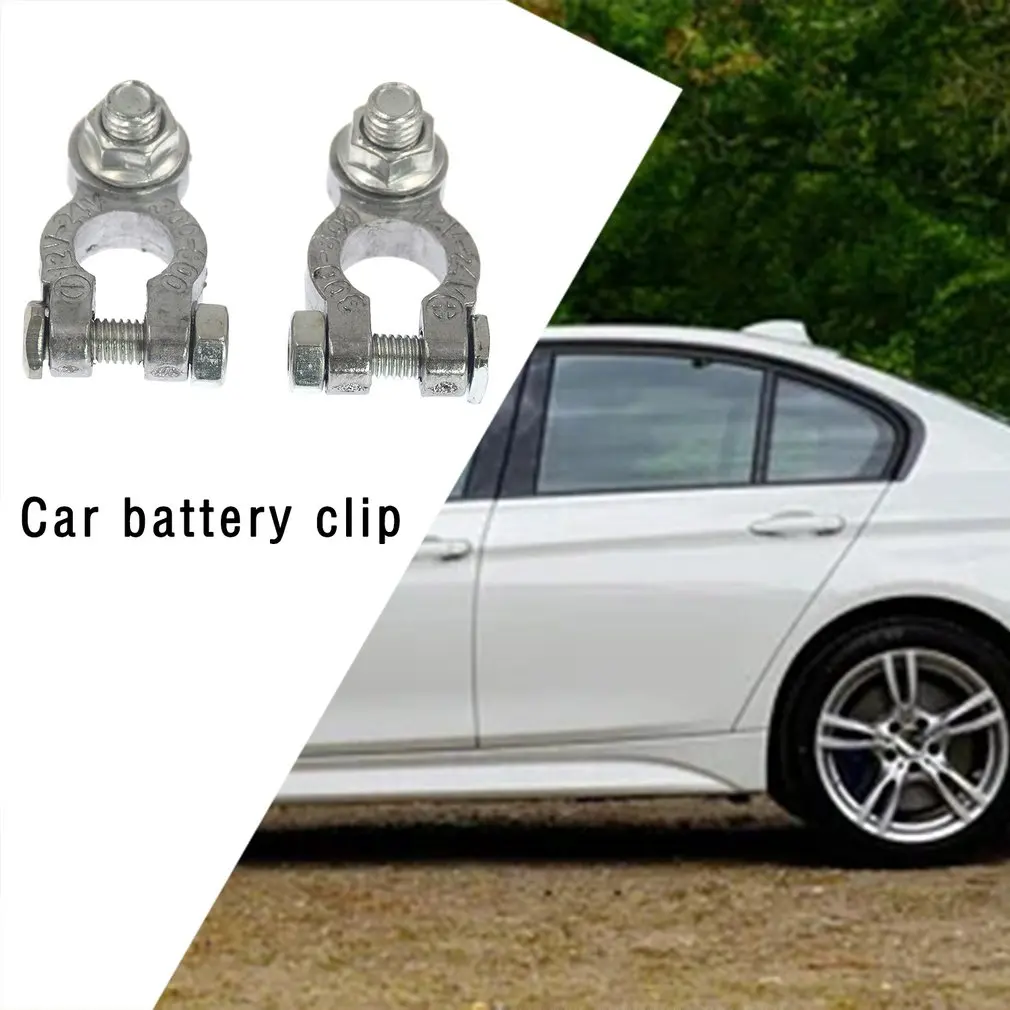 

12v Car Battery Clips Connector Fixture Automobile Caravan Touring Car Automobile Update Accessories